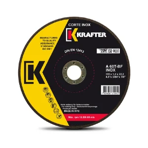 DISCO DE CORTE KRAFTER 115X1MM