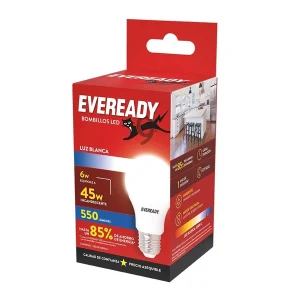 AMPOLLETA LED EVEREADY 6W