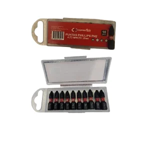 PUNTAS COPROTOOLS PH2 CORTA ALTO IMPACTO 25MM 10UN