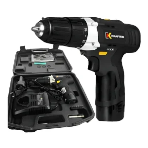 TALADRO KRAFTER 10.8V + 2 BATERIAS + CARGADOR