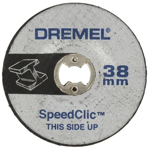 DREMEL DISCO AMOLAR OXIDO ALUMINIO EZLOCK 38MM (EZ541)